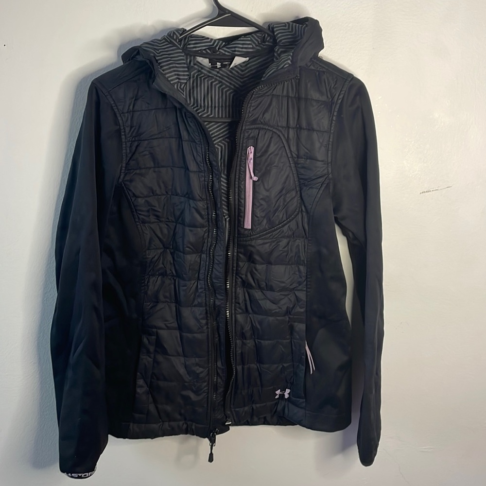 Black/lavender Under Armour Jacket